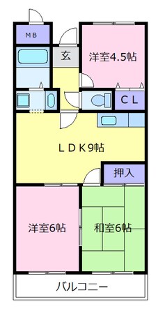 茱萸木壱番館の物件間取画像